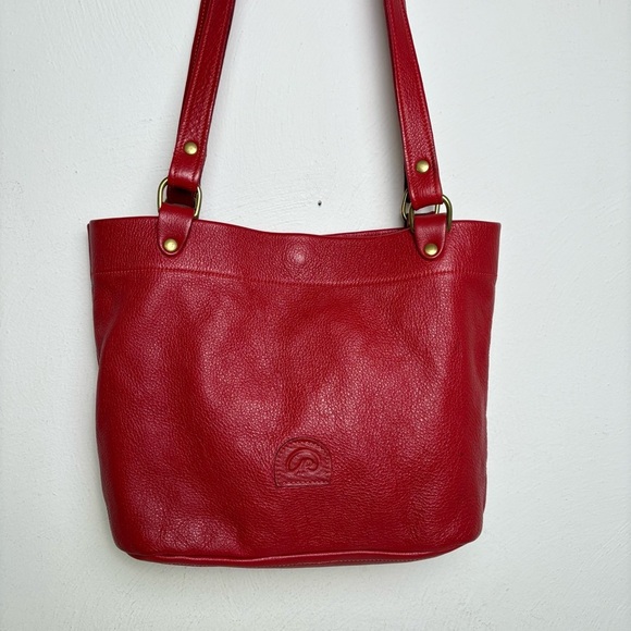 ROWLAND LEATHER Linda Bag Hand Made Hand Crafted Canada Artisan Genuine Leather - Picture 4 of 16